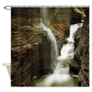  Cavern Waterfall Shower Curtain  Use code FREECART at Checkout
