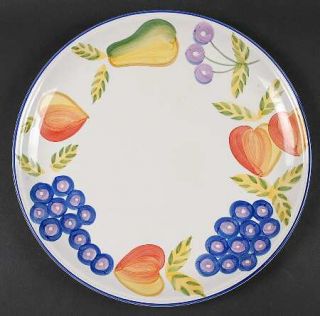 Artists Touch Orchard Jubilee 12 Chop Plate/Round Platter, Fine China Dinnerwa