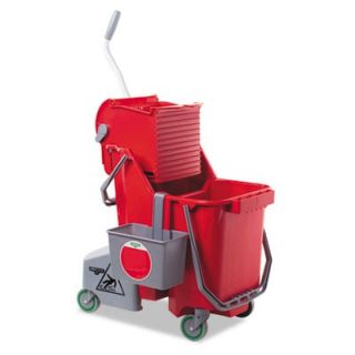 Unger Restroom Bucket Combo 8 Gal, Red