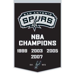 San Antonio Spurs Dynasty Banner