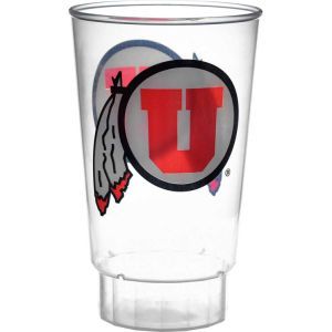 Utah Utes Single Plastic Tumbler