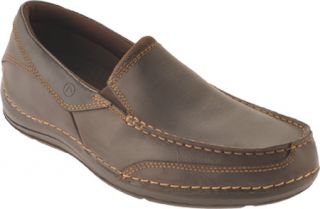 Mens Rockport Balabour   Cocoa Leather Moc Toe Shoes