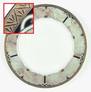 Mikasa Coronation Celadon Dinner Plate, Fine China Dinnerware   Bone China