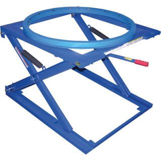 Vestil Adjustable Pallet Stand with Carousel   4000 Lb. Capacity, Model# PS 