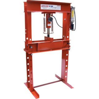 Arcan Air Powered Hydraulic Shop Press   40 Ton, Model# CP401
