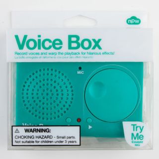 Voice Box Voice Modulator Teal Green One Size For Men 229800512