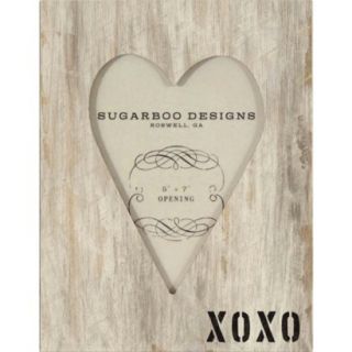 Sugarboo Wood Heart Frame   XOXO 5X7