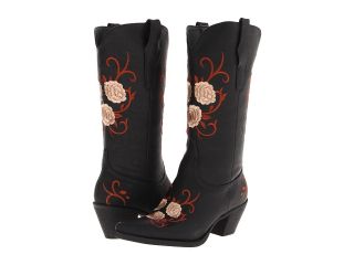 Roper Vintage Fashion Floral Boot Cowboy Boots (Black)