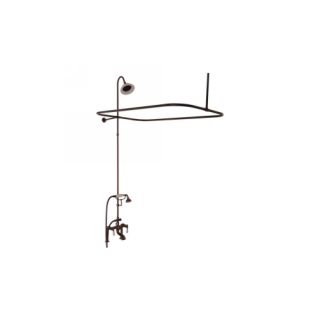 Barclay 4063 PL ORB Universal Code Rectangular Shower Unit with Elephant Spout a