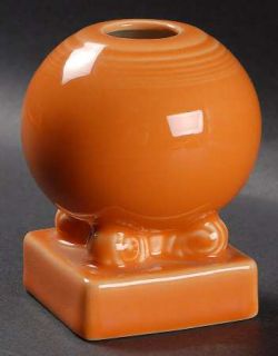 Homer Laughlin  Fiesta Tangerine (Newer) Bulb Candleholder, Fine China Dinnerwar