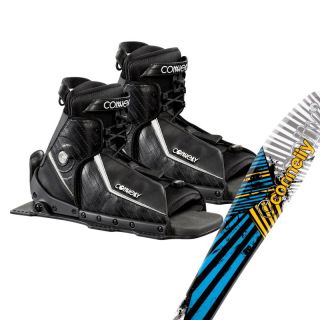 Connelly Sonic 65 in. Performance Series Slalom Ski with Double Sidewinder