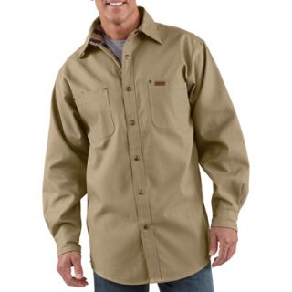 Carhartt Canvas Shirt Jacket   Cottonwood, 3XL Tall, Model# S296