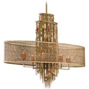 Corbett Lighting COR 123 511 Riviera 11 Light Island