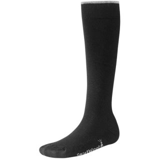 SmartWool Basic Knee High Socks   Merino Wool (For Women)   BLACK (L )