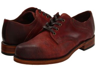 Frye Arkansas Saddle Mens Lace up casual Shoes (Red)