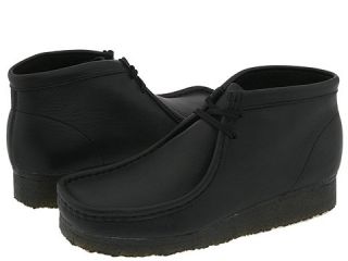Clarks Wallabee Boot Mens Lace up casual Shoes (Black)