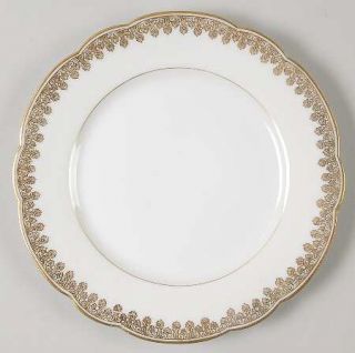 Tressemanes & Vogt 8414 Scalloped Bread & Butter Plate, Fine China Dinnerware  