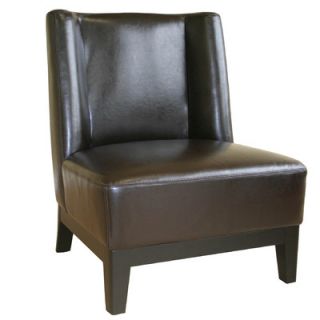 Wholesale Interiors Cloten Leather Chair A 179 J001 Brown