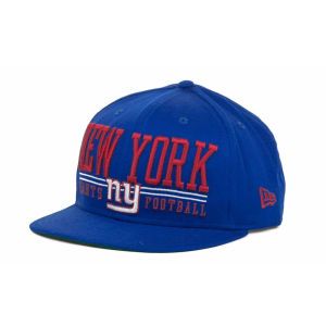 New York Giants New Era NFL Lateral 9FIFTY Snapback Cap