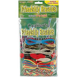 Pepperell Braiding Friendship Bracelets Super Value Pack With Handbook