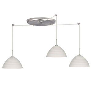 Besa Lighting BEL 3JW 4201KR SN Tessa Pendant