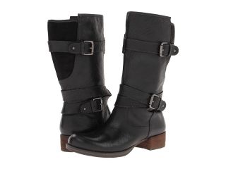 Naya Silence Womens Zip Boots (Black)