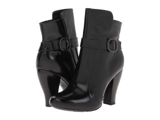 Born Emie   Crown Collection Box Calf) Womens Dress Pull on Boots (Black)