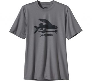 Mens Patagonia Polarized Tee 52112   Flying Fish/Feather Grey Graphic T Shirts