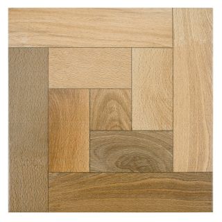 Somertile 12.5 X 12.5 Cobi Nogal Wood look Ceramic Floor And Wall Tile (case Of 10)