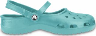 Womens Crocs Mary Jane   Sea Foam Casual Shoes