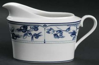 Waterford China Normandy Gravy Boat, Fine China Dinnerware   Town&Country, Blue&
