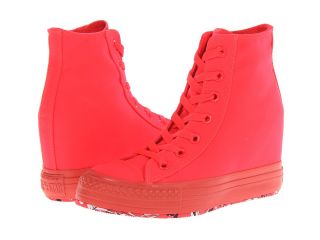 Converse Chuck Taylor All Star Platform Plus Hi Womens Shoes (Pink)