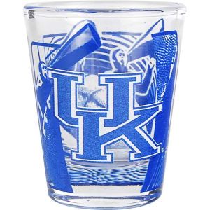 Kentucky Wildcats 3D Wrap Color Collector Glass