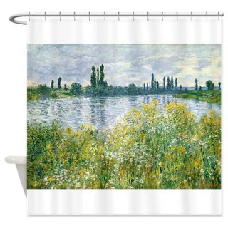  Claude Monet   Banks of the Seine Shower Curtain  Use code FREECART at Checkout