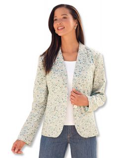 Blue Calico Two button Blazer