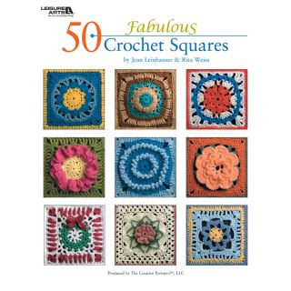 Leisure Arts 50 Fabulous Crochet Squares