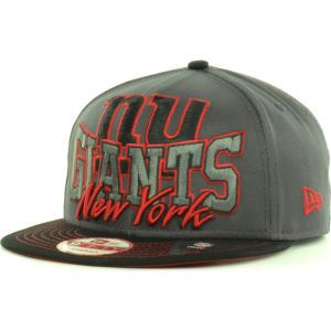 New York Giants New Era NFL Graphite Out and Up 9FIFTY Snapback Cap