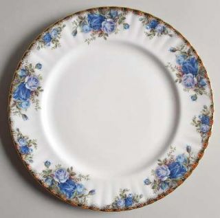 Royal Albert Moonlight Rose Dinner Plate, Fine China Dinnerware   Montrose Shape