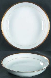 Noritake Chaumont, The Coupe Soup Bowl, Fine China Dinnerware   Wide Gold Trim,G