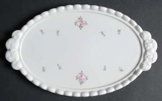 Westmoreland Roses & Bows Dresser Tray   Milkglass,Roses & Bows