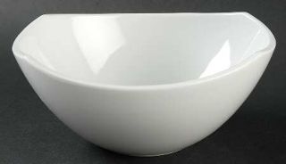Dansk Classic Fjord 6 All Purpose (Cereal) Bowl, Fine China Dinnerware   White,