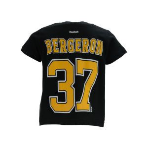 Boston Bruins Bergeron Reebok NHL Kids Player T Shirt