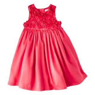 Just One YouMade by Carters Newborn Girls Rosette Dress   Strawberry 6 M