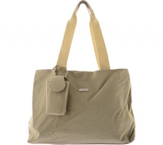 Womens baggallini ONC215 Only Bagg   Khaki Crinkle Nylon Diaper Bags