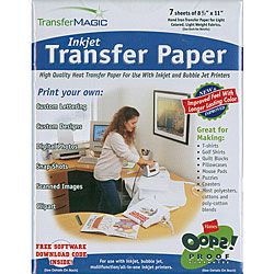 Inkjet Transfer Paper (pack Of 7)