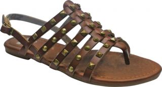 Womens Westbuitti Adele 1   Brown Ornamented Shoes