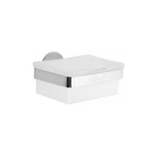 Smedbo SYK379 Time Time Frosted Glass Wet Tissue Box with Holder