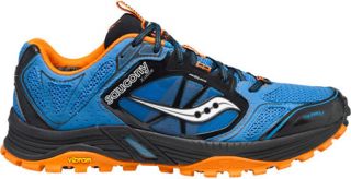 Mens Saucony Xodus 4.0   Blue/Black/Orange Running Shoes