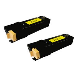 Dell 2150y Compatible Yellow Toner Cartridges (pack Of 2)
