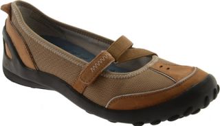 Womens Clarks P Acacia   Brown Nubuck Casual Shoes